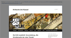 Desktop Screenshot of kritischeuni.de